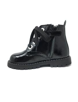 BOTA CHAROL ARRUGADO NEGRO