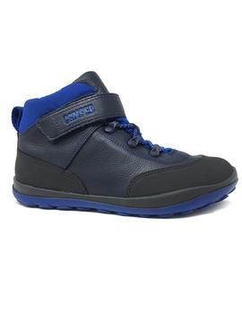 BOTIN CAMPER NAPA AZUL