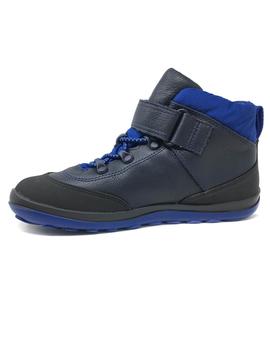 BOTIN CAMPER NAPA AZUL