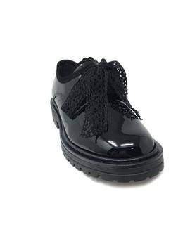 BLUCHER CHAROL LISO NEGRO