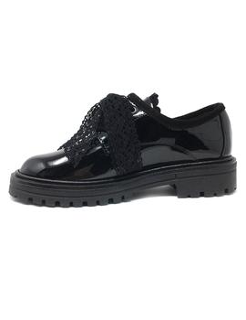 BLUCHER CHAROL LISO NEGRO