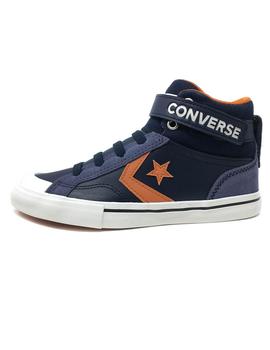 CONVERSE BAMBA AZUL-NARANJA