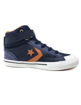 CONVERSE BAMBA AZUL-NARANJA