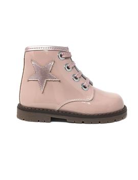 BOTIN CHAROL LISO ROSA