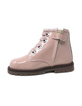 BOTIN CHAROL LISO ROSA