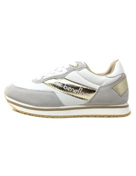 DEPORTIVO BENETTON BLANCO-ORO