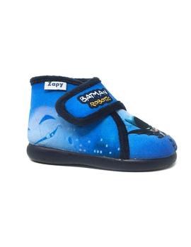 ZAPATILLA DE CASA AZUL