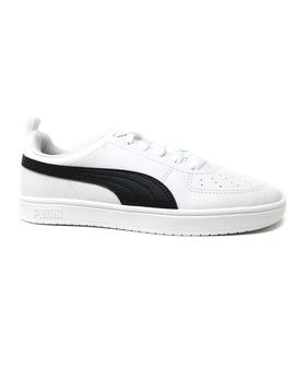 DEPORTIVO PUMA BLANCO Y NEGRO DE CORDON