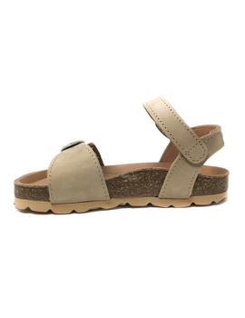 SANDALIA BIO NOBUCK CAMEL