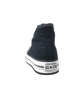 CONVERSE ABOTINADA NEGRA DE PLATAFORMA