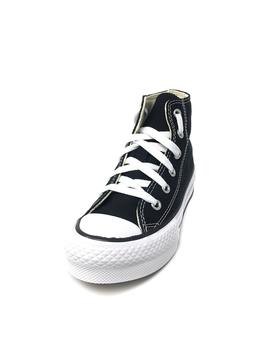 CONVERSE ABOTINADA NEGRA DE PLATAFORMA