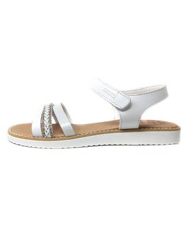 SANDALIA PABLOSKY BLANCA DE VELCRO