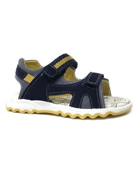 SANDALIA AZUL VELCROS