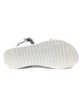 SANDALIA PIEL BLANCO