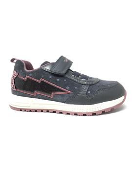 DEPORTIVO GEOX GRIS Y ROSA