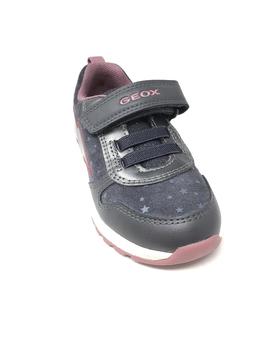 DEPORTIVO GEOX GRIS Y ROSA