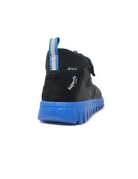 BOTIN GORE-TEX SUPERFIT AZUL Y NEGRO