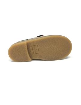 ZAPATO TAUPE VELCRO