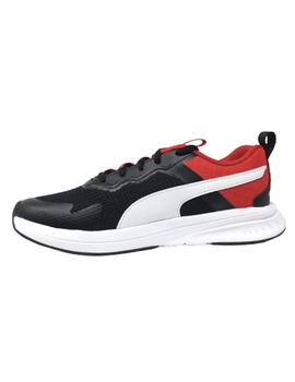 DEPORTIVO PUMA NEGRO-ROJO