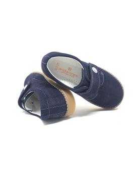 ZAPATO SERRAJE MARINO VELCRO