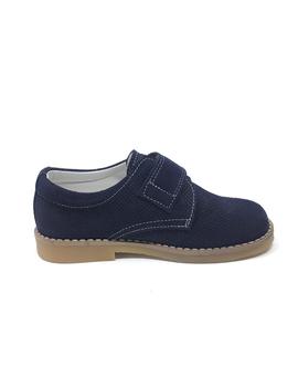 ZAPATO SERRAJE MARINO VELCRO