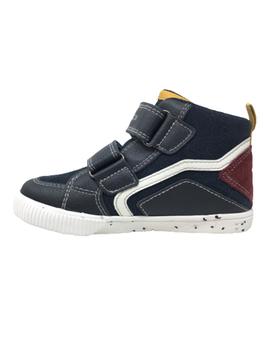 SNEAKERS GEOX COMBINADO AZUL