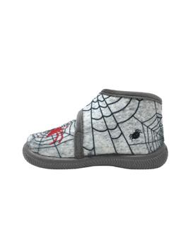 ZAPATILLA DE CASA GRIS ARAÑA