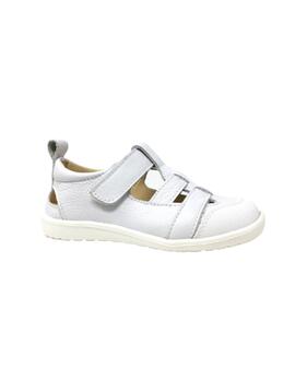 ZAPATO SANDALIA PIEL BLANCO