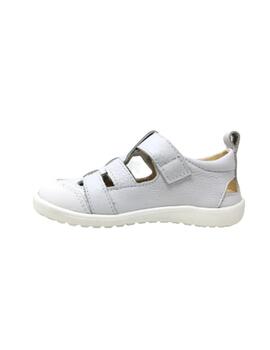 ZAPATO SANDALIA PIEL BLANCO