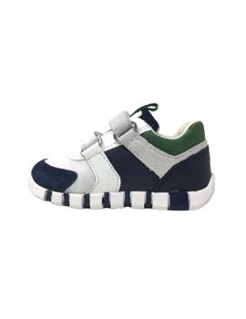 DEPORTIVO GEOX VERDE Y AZUL