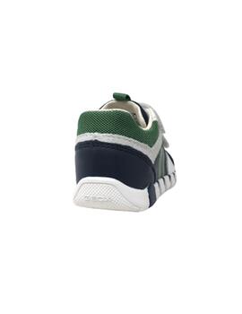DEPORTIVO GEOX VERDE Y AZUL