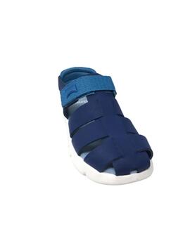 SANDALIA CAMPER AZUL DE VELCRO