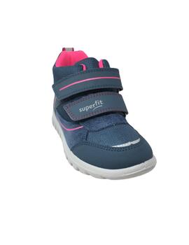 BOTIN SUPERFIT GORE-TEX AZUL Y ROSA