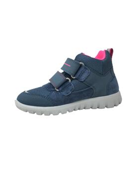 BOTIN SUPERFIT GORE-TEX AZUL Y ROSA