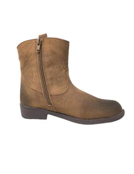 BOTIN CAMPERO CUERO MARRON