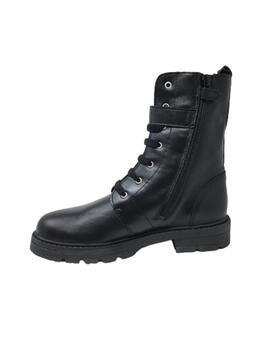 BOTIN PIEL NEGRO TITANITOS