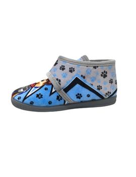 ZAPATILLA DE CASA GRIS PERRITO