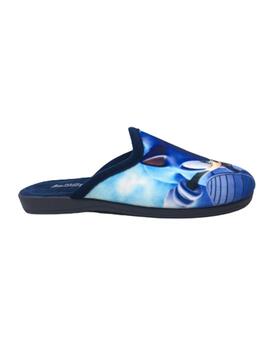 ZAPATILLA DE CASA AZUL SONIC