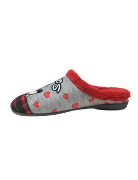 ZAPATILLA DE CASA GRIS RATONCITO