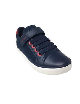 BAMBA GEOX AZUL MARINO Y ROJO