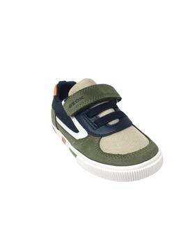 ZAPATO DEPORTIVO GEOX VERDE Y AZUL