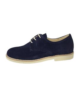 ZAPATO BLUCHER ANTE AZUL