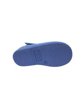 ZAPATILLA DE CASA AZUL