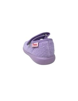 ZAPATILLA DE CASA RIZO LILA