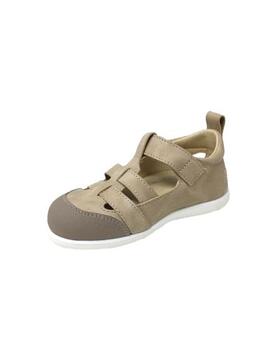 ZAPATO SANDALIA PIEL BEIG
