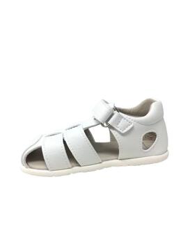SANDALIA PIRUFLEX PIEL BLANCO