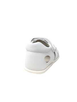 SANDALIA PIRUFLEX PIEL BLANCO