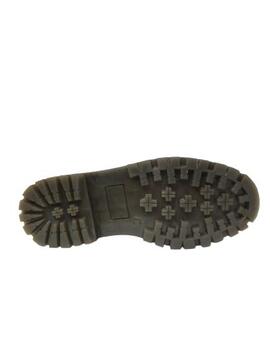 BOTA MILITAR PIEL FLORENTIC BURDEOS
