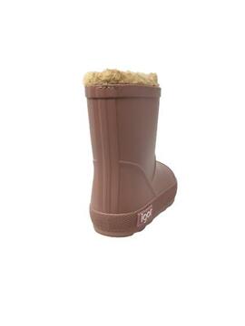 BOTA DE GOMA IGOR ROSA CON FORRO INTERIOR