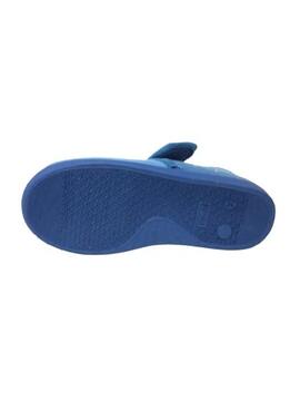 ZAPATILLA DE CASA RELIEVE PERRITO AZUL